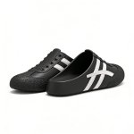 画像2:  Unisex 2-line soft sole and non-slip grip Platform slip-on sandals slippers   男女兼用 2ラインソフトソール滑り止め付厚底サンダルシャワー ビーチサンダル シューズ (2)