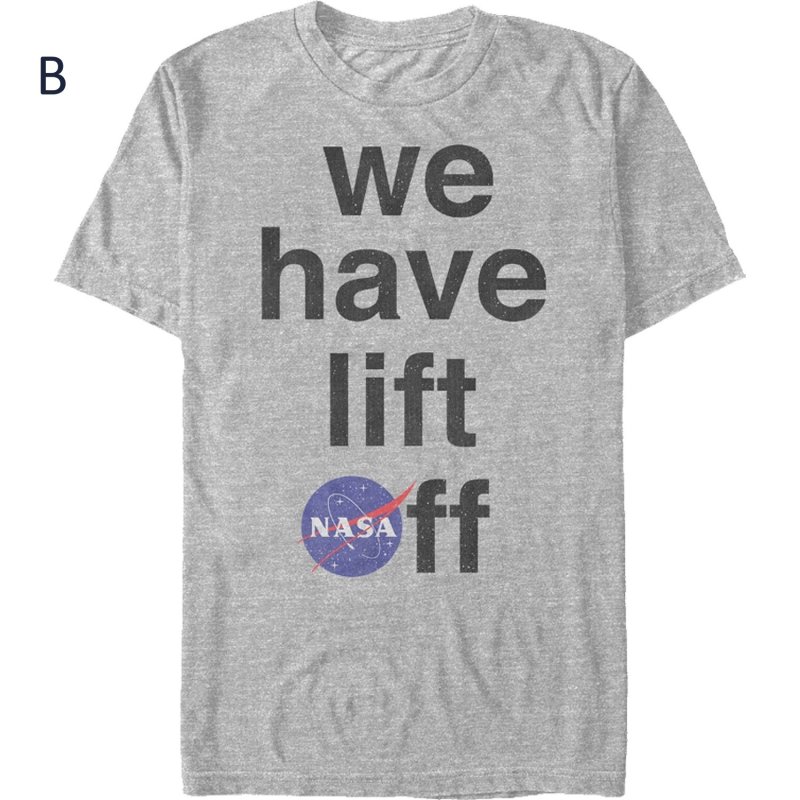 画像3: Uniex NASA Vintage Style Short-Sleeve T-Shirt　 男女兼用 ユニセックスNASAナサヴィンテージスタイル半袖Tシャツプリント 半袖 Tシャツ (3)