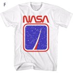 画像7: Uniex NASA Vintage Style Short-Sleeve T-Shirt　 男女兼用 ユニセックスNASAナサヴィンテージスタイル半袖Tシャツプリント 半袖 Tシャツ (7)