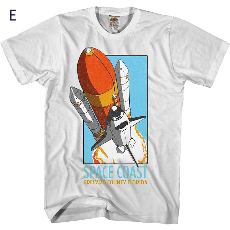 画像6: Uniex NASA Vintage Style Short-Sleeve T-Shirt　 男女兼用 ユニセックスNASAナサヴィンテージスタイル半袖Tシャツプリント 半袖 Tシャツ (6)