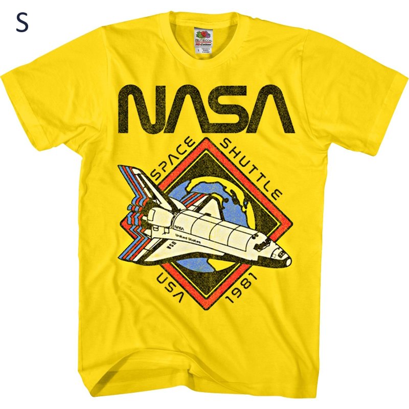 画像20: Uniex NASA Vintage Style Short-Sleeve T-Shirt　 男女兼用 ユニセックスNASAナサヴィンテージスタイル半袖Tシャツプリント 半袖 Tシャツ (20)