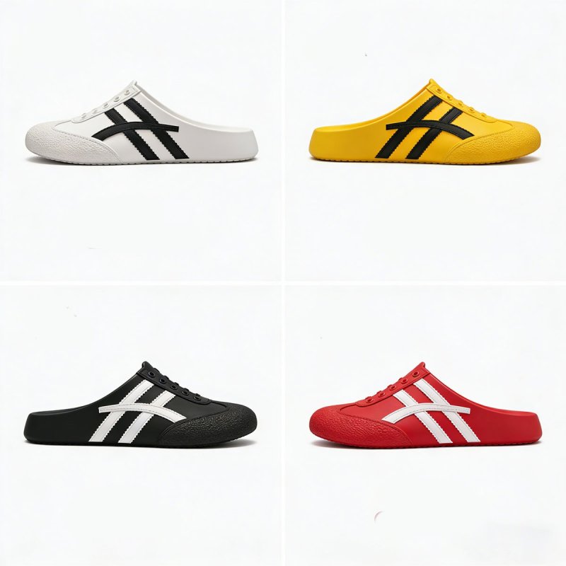 画像7:  Unisex 2-line soft sole and non-slip grip Platform slip-on sandals slippers   男女兼用 2ラインソフトソール滑り止め付厚底サンダルシャワー ビーチサンダル シューズ (7)