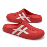 画像3:  Unisex 2-line soft sole and non-slip grip Platform slip-on sandals slippers   男女兼用 2ラインソフトソール滑り止め付厚底サンダルシャワー ビーチサンダル シューズ (3)