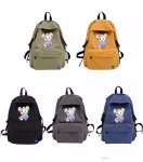 画像6: NASA×Kaws Colorful Bear Backpack shoulder bag ユニセックスK 男女兼用 ナサ×カラフルカウズ バックパックリュック リュックサックトートショルダーバッグ  (6)