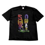 画像3: Uniex Sesame Street 50 Number Vintage Style Short-Sleeve T-Shirt　 男女兼用 ユニセックスセサミストリート5 0ヴィンテージスタイル半袖Tシャツ (3)