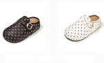 画像4: Polka dot platform sandal slipper shoes　ドット柄厚底サンダルスリッパシューズ (4)
