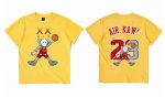 画像3: Uniex Air kaws basketball player Short-Sleeve T-Shirt　 男女兼用 ユニセックスエアーカウズバスケットボールプレイヤー半袖Tシャツ (3)