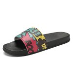 画像1: Pop art print sandals/slippers　 ユニセックス男女兼用ポップアートプリントサンダルスリッパ (1)