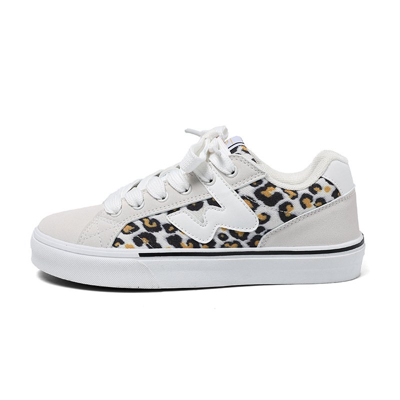 画像1: Unisex Canvas preppy lace-up sneakers  ユニセックス 男女兼用 キャンバスプレッピーレースアップスニーカー (1)