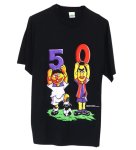 画像1: Uniex Sesame Street 50 Number Vintage Style Short-Sleeve T-Shirt　 男女兼用 ユニセックスセサミストリート5 0ヴィンテージスタイル半袖Tシャツ (1)