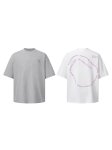 画像8: Uniex N3 Circle Logo Oversized  Short-Sleeve T-Shirt　 男女兼用 ユニセックスN3サークルロゴオーバーサイズ半袖Tシャツ (8)