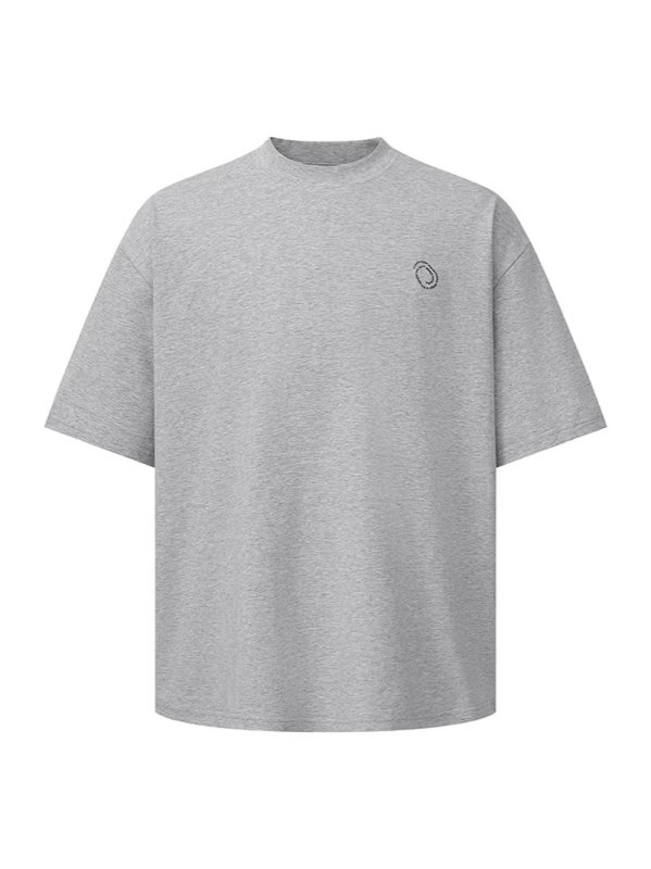 画像6: Uniex N3 Circle Logo Oversized  Short-Sleeve T-Shirt　 男女兼用 ユニセックスN3サークルロゴオーバーサイズ半袖Tシャツ (6)