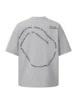 画像5: Uniex N3 Circle Logo Oversized  Short-Sleeve T-Shirt　 男女兼用 ユニセックスN3サークルロゴオーバーサイズ半袖Tシャツ (5)