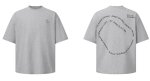 画像2: Uniex N3 Circle Logo Oversized  Short-Sleeve T-Shirt　 男女兼用 ユニセックスN3サークルロゴオーバーサイズ半袖Tシャツ (2)