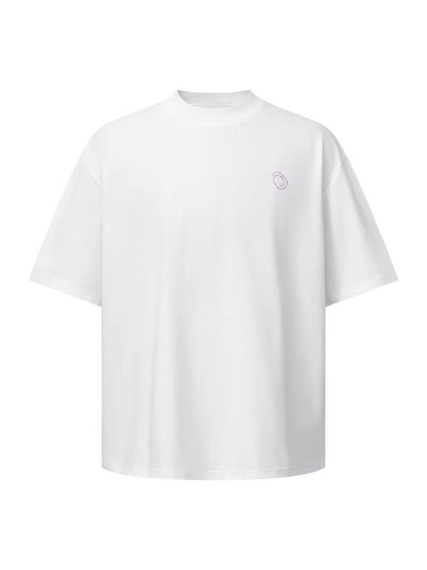 画像4: Uniex N3 Circle Logo Oversized  Short-Sleeve T-Shirt　 男女兼用 ユニセックスN3サークルロゴオーバーサイズ半袖Tシャツ (4)