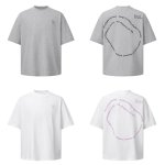 画像7: Uniex N3 Circle Logo Oversized  Short-Sleeve T-Shirt　 男女兼用 ユニセックスN3サークルロゴオーバーサイズ半袖Tシャツ (7)
