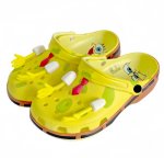 画像1:  Unisex SpongeBob SquarePants Classic Clogs Sandals/Slippers  男女兼用 ユニセックス スポンジボブクロッグサンダルスリッパ (1)