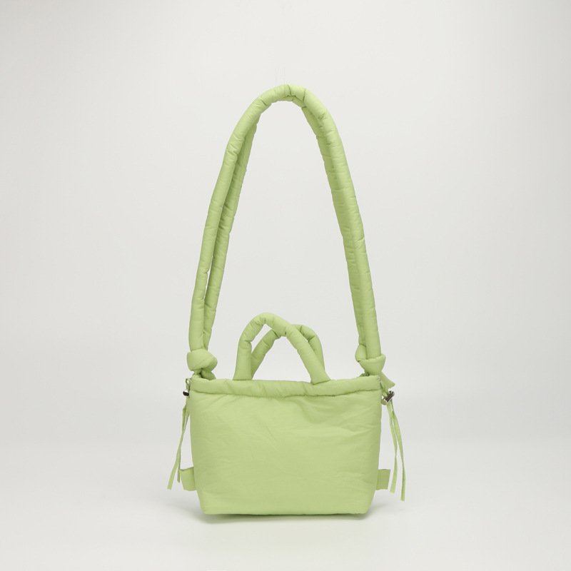 画像7: Down-filled vitamin-colored lightweight tote shouldercrossbody backpack　ユニセックス男女兼用ダウンビタミンカラートートショルダーバックパックバッグ (7)