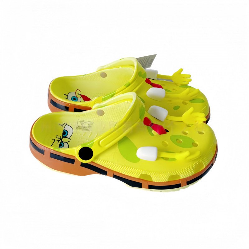 画像4:  Unisex SpongeBob SquarePants Classic Clogs Sandals/Slippers  男女兼用 ユニセックス スポンジボブクロッグサンダルスリッパ (4)
