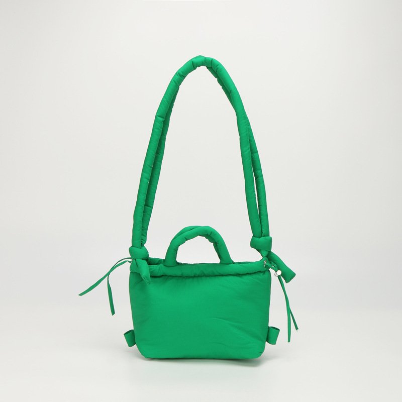 画像8: Down-filled vitamin-colored lightweight tote shouldercrossbody backpack　ユニセックス男女兼用ダウンビタミンカラートートショルダーバックパックバッグ (8)