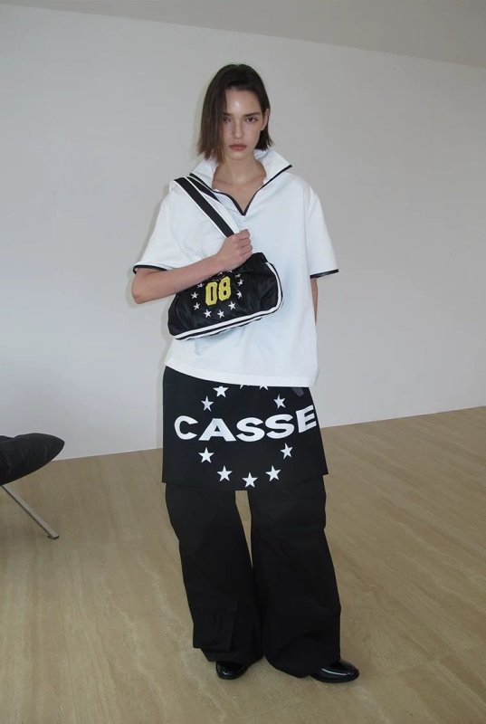 画像5: Star Multicolor Street Style Leather Trim Tote Shoulder Bag　ユニセックス男女兼用スター星＆ナンバリング08トリムトートショルダーバッグ (5)