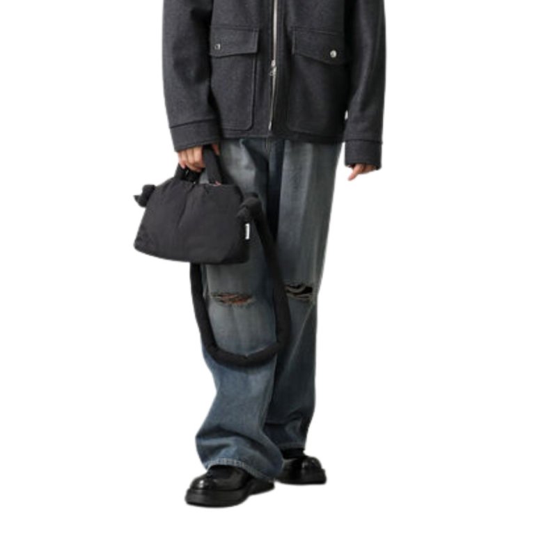 画像10: Down-filled vitamin-colored lightweight tote shouldercrossbody backpack　ユニセックス男女兼用ダウンビタミンカラートートショルダーバックパックバッグ (10)