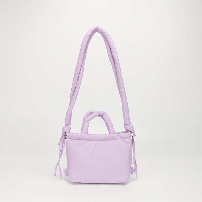 画像4: Down-filled vitamin-colored lightweight tote shouldercrossbody backpack　ユニセックス男女兼用ダウンビタミンカラートートショルダーバックパックバッグ (4)