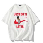 画像1: Uniex Sunburned Bart Simpson Print Short-Sleeve T-Shirt　 男女兼用 ユニセックス日焼けバートシンプソンプリント半袖Tシャツ (1)