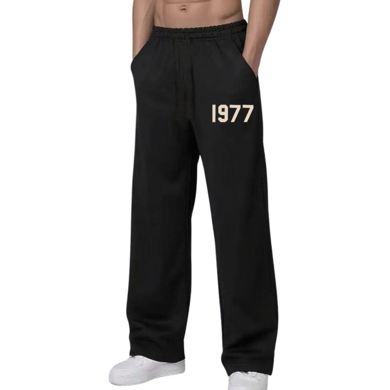 画像1: Unisex 1977 Numbered Sweatpants　 男女兼用 ユニセックス1977ナンバリングスウェットパンツ (1)