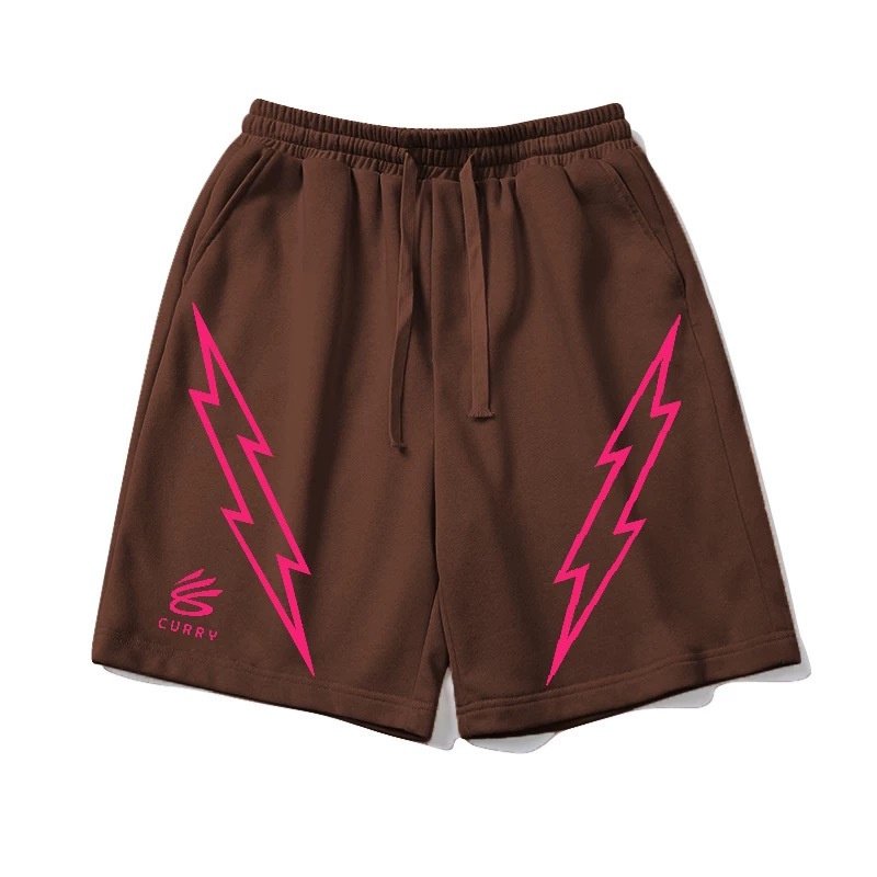 画像4: CURRY half pants Sweat pants　 男女兼用ユニセックスCURRYスウェット ハーフパンツ  (4)