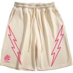 画像2: CURRY half pants Sweat pants　 男女兼用ユニセックスCURRYスウェット ハーフパンツ  (2)