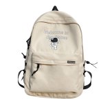 画像2: Astronaut Pudding Backpack Tote Shoulder Bag ユニセックス男女兼用 宇宙飛行士プリンバックパック トートショルダーバッグ (2)