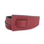 画像11: Women's Leather Wide decoration sash belt 本革 レザー 幅広 サッシュベルト (11)