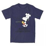 画像2: Baker Snoopy Print Short-sleeved T-shirt ユニセックス男女兼用 ベーカースヌーピー プリント 半袖Tシャツ (2)
