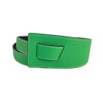 画像5: Women's Leather Wide decoration sash belt 本革 レザー 幅広 サッシュベルト (5)