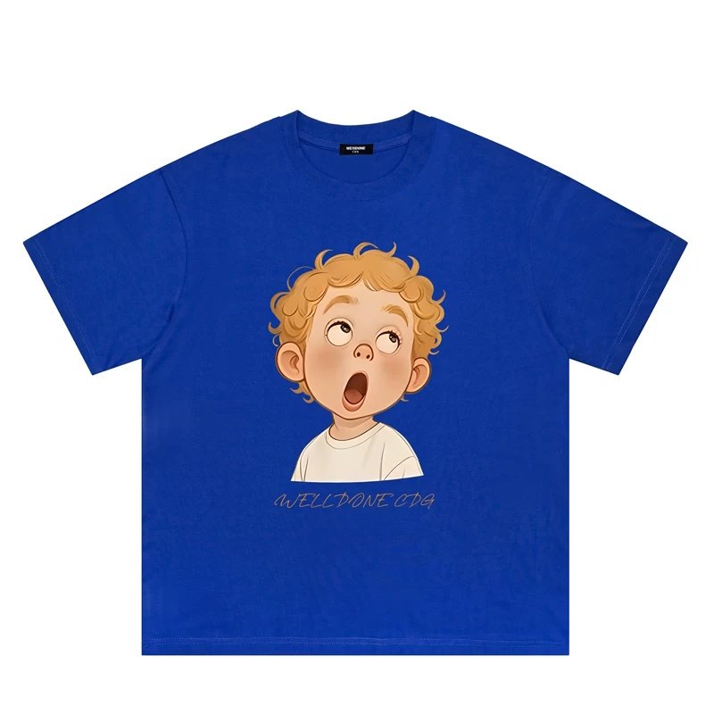 画像1: Nostalgic Boy Tshirts  ユニセックス 男女兼用  ノスタルジックボーイ半袖Tシャツ (1)