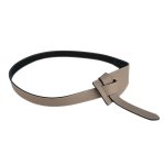 画像2: Women's Leather Wide decoration sash belt 本革 レザー 幅広 サッシュベルト (2)