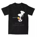 画像3: Baker Snoopy Print Short-sleeved T-shirt ユニセックス男女兼用 ベーカースヌーピー プリント 半袖Tシャツ (3)