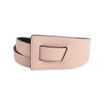画像13: Women's Leather Wide decoration sash belt 本革 レザー 幅広 サッシュベルト (13)