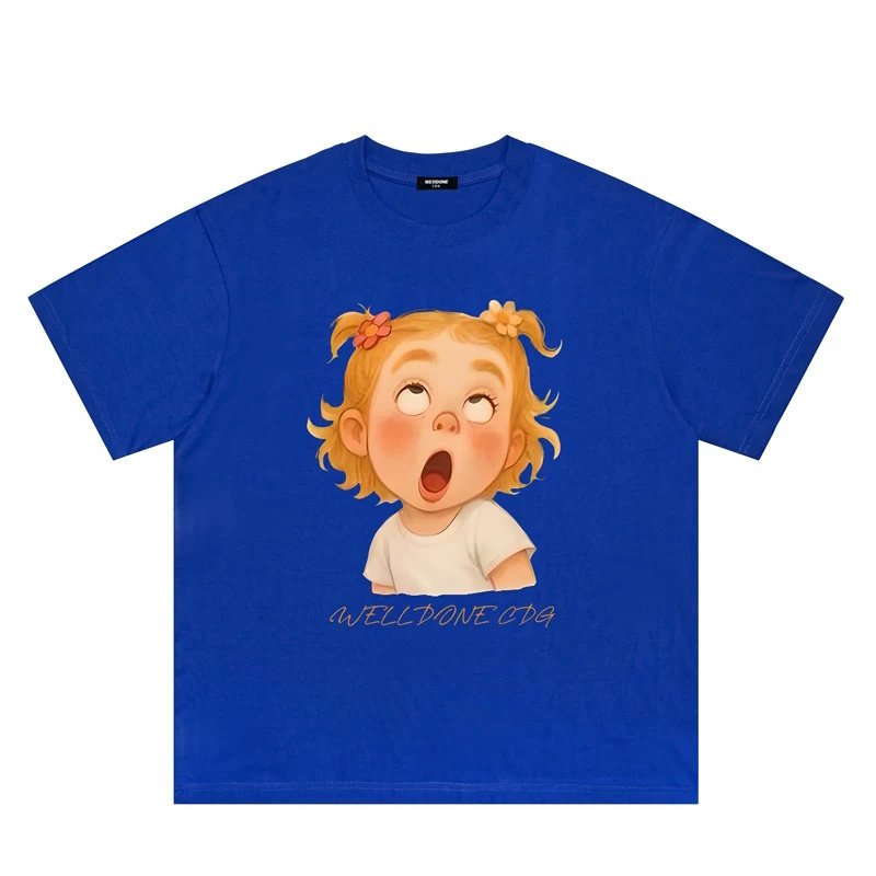 画像2: Nostalgic girl Tshirts  ユニセックス 男女兼用  ノスタルジックガール半袖Tシャツ (2)