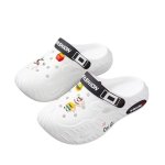 画像2:  Unisex Snoopy & Charlie Croc Sandals   男女兼用スヌーピー＆チャーリークロッグサンダルシャワーサンダル ビーチサンダル シューズ (2)