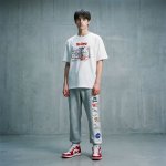 画像5: 26 Unisex NASA x Tom and Jerry Side Print Sweat Pants Jogger Pant ナサ トムとジェリー トム＆ジェリー サイドプリント スウェット ジョガーパンツ ユニセックス 男女兼用  (5)