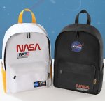 画像9: NASA x Astronaut Pudding Backpack ユニセックス男女兼用 NASA×宇宙飛行士プリンバックパック トートショルダーバッグ (9)