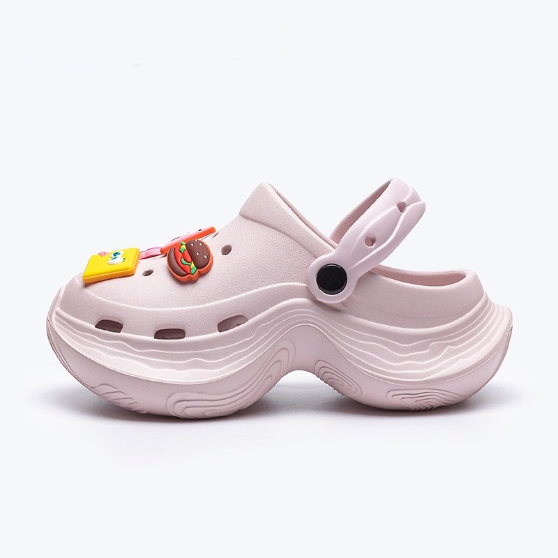 画像4:  SpongeBob platform Crocs sandal slippers flip flops soft bottom sandals スポンジボブ 厚底プラットホーム サンダル スリッパビーチサンダル  (4)