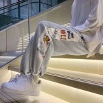 画像7: 26 Unisex NASA x Tom and Jerry Side Print Sweat Pants Jogger Pant ナサ トムとジェリー トム＆ジェリー サイドプリント スウェット ジョガーパンツ ユニセックス 男女兼用  (7)