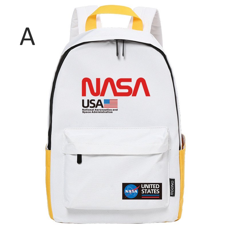 画像2: NASA x Astronaut Pudding Backpack ユニセックス男女兼用 NASA×宇宙飛行士プリンバックパック トートショルダーバッグ (2)