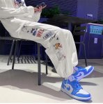 画像10: 26 Unisex NASA x Tom and Jerry Side Print Sweat Pants Jogger Pant ナサ トムとジェリー トム＆ジェリー サイドプリント スウェット ジョガーパンツ ユニセックス 男女兼用  (10)