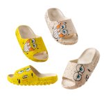 画像5: Men's Spongebob slippers flip flops  soft bottom sandals slippers 厚底 プラットフォームスポンジボブフリップフロップサンダルシャワーサンダル ビーチサンダル キッズサイズあり ユニセックス男女兼用 (5)