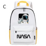 画像4: NASA x Astronaut Pudding Backpack ユニセックス男女兼用 NASA×宇宙飛行士プリンバックパック トートショルダーバッグ (4)