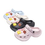 画像1:  SpongeBob platform Crocs sandal slippers flip flops soft bottom sandals スポンジボブ 厚底プラットホーム サンダル スリッパビーチサンダル  (1)